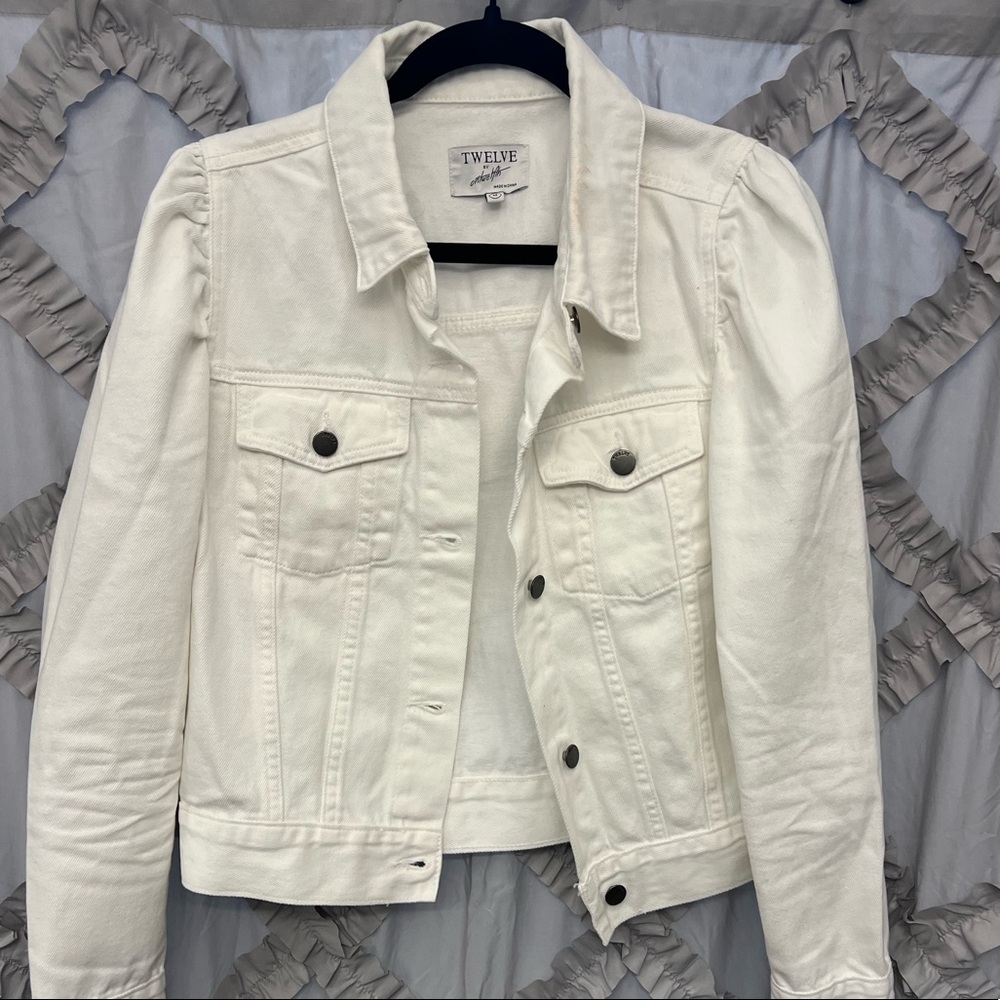 White Denim Jacket